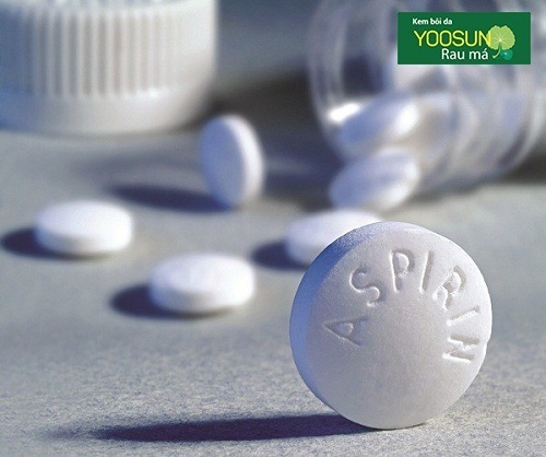 Hướng dẫn cách trị mụn bọc bằng aspirin