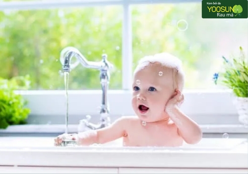 Cách tắm nước gừng cho trẻ sơ sinh