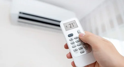 máy lạnh làm khô da