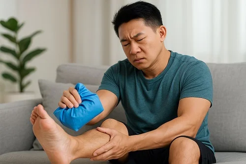 Bị bỏng chườm đá có sao không