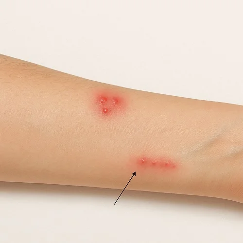 Biểu hiện khi mò đỏ cắn