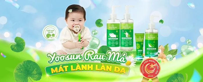 Giới thiệu bộ sản phẩm Yoosun Rau má 
