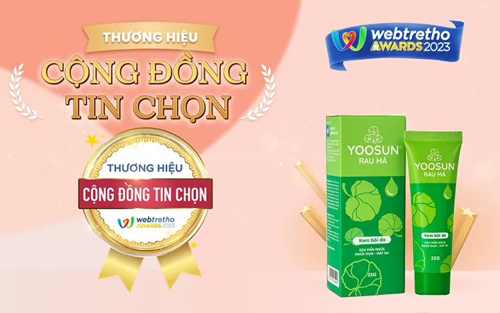 Những thành tựu của kem rau má