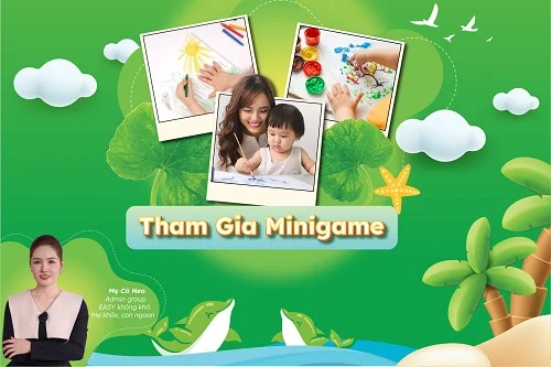 Yoosun Rau má, Eva & Mẹ Cá Heo phối hợp tổ chức minigame” bàn tay chạm yêu thương”