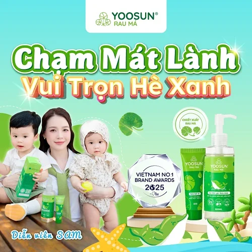 Sam phản hồi dùng bộ yoosun rau má