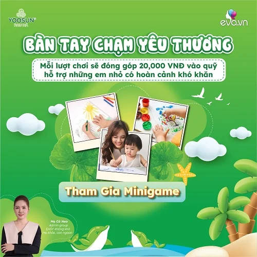 Yoosun rau má tài trợ mini game