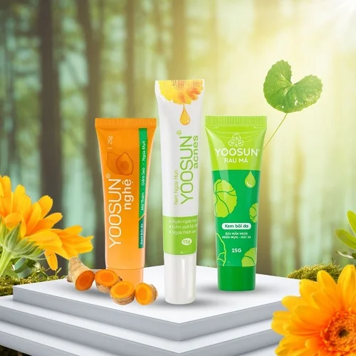 Phân biệt Yoosun Acnes và Yoosun Rau má 