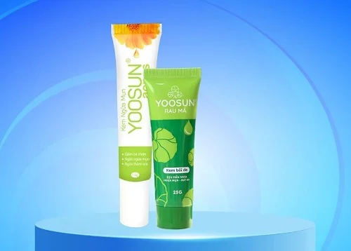 So sánh Yoosun Acnes và Yoosun Rau má: Khác nhau gì?