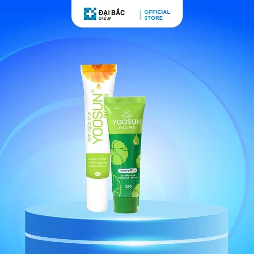 yoosun acnes và yoosun rau má