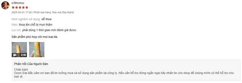 Kem Yoosun Nghệ review