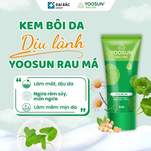 Yoosun nghệ và yoosun rau má