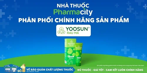 Yoosun Rau má Pharmacity bán không? Giá bao nhiêu?