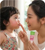 Tác dụng son dưỡng môi Yoosun Rau má cho trẻ