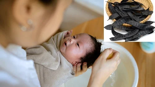 Tắm nước bồ kết có tác dụng gì với trẻ sơ sinh Tắm nước bồ kết có tác dụng gì