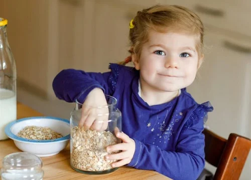 Trẻ dị ứng yến mạch