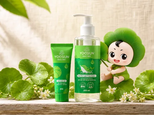 Khuyến mãi yoosun rau má tháng 5