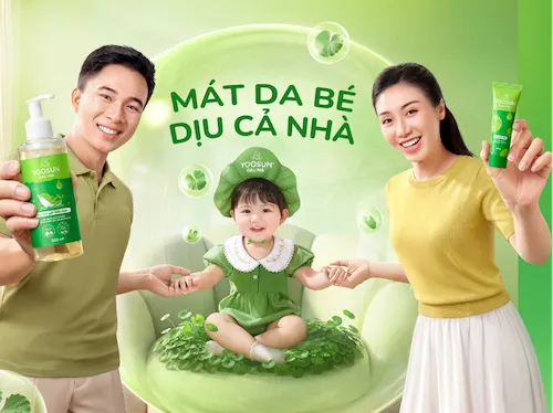 Khuyến mãi Yoosun rau má tháng 5