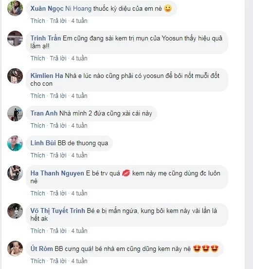 Bà xã lương thế thành phản hồi về kem rau má yoosun