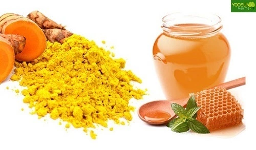 Cách trị thâm bằng nghệ và mật ong