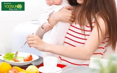Trẻ bị chàm sữa kiêng ăn gì