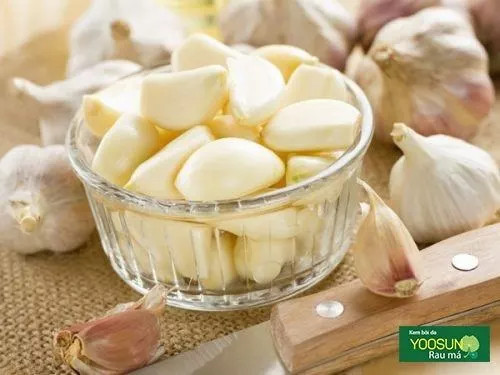 Cách trị mụn bằng tỏi tươi