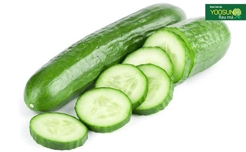 Cách trị thâm mụn bằng dưa leo