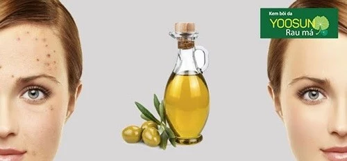 Cách trị thâm mụn cho da nhạy cảm bằng dầu oliu