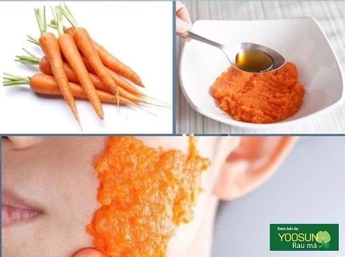 Cách làm mặt nạ cà rốt mật ong