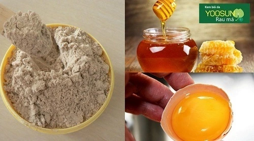 Hướng dẫn đắp mặt nạ cám gạo mật ong trứng gà