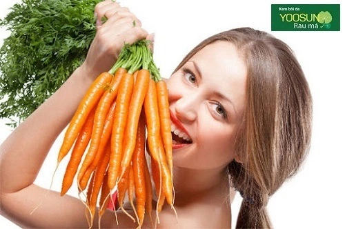 Mặt nạ cà rốt trị tàn nhang