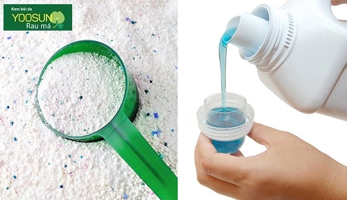 Tay dị ứng xà phòng giặt