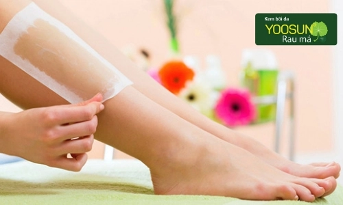 wax lông bị viêm nang lông