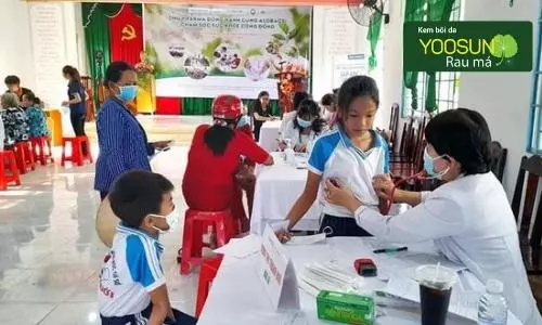 Chương trình thiện nguyện của nhãn hàng rau má