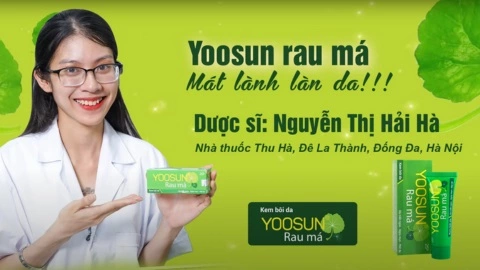 Chia sẻ của dược sĩ nguyễn thị hải hà chia sẻ về kem rau má
