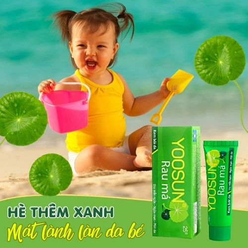 tắm cây xấu hổ cho bé