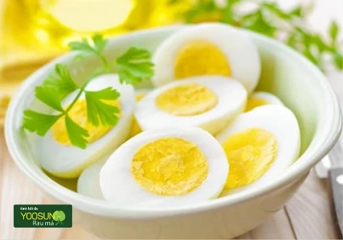 Bị thủy đậu ăn trứng được không