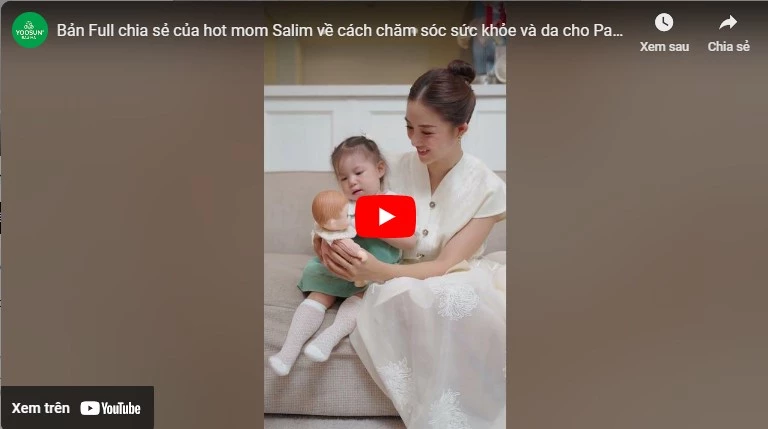Video cách trị rôm sảy ở mặt